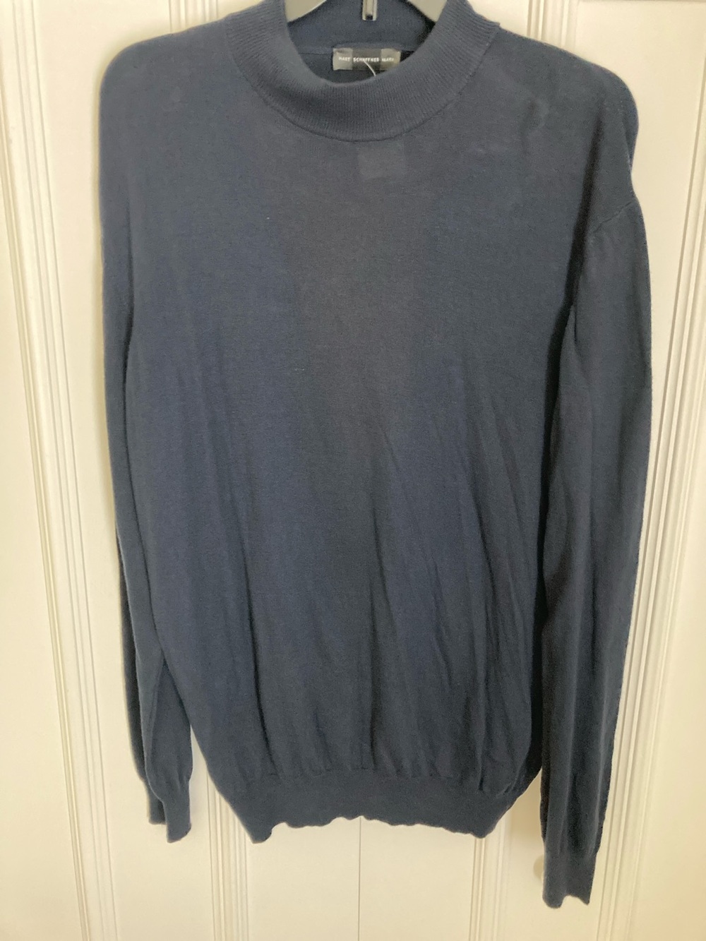 Hart Schaffner Marx Dark Navy Crewneck Sweater